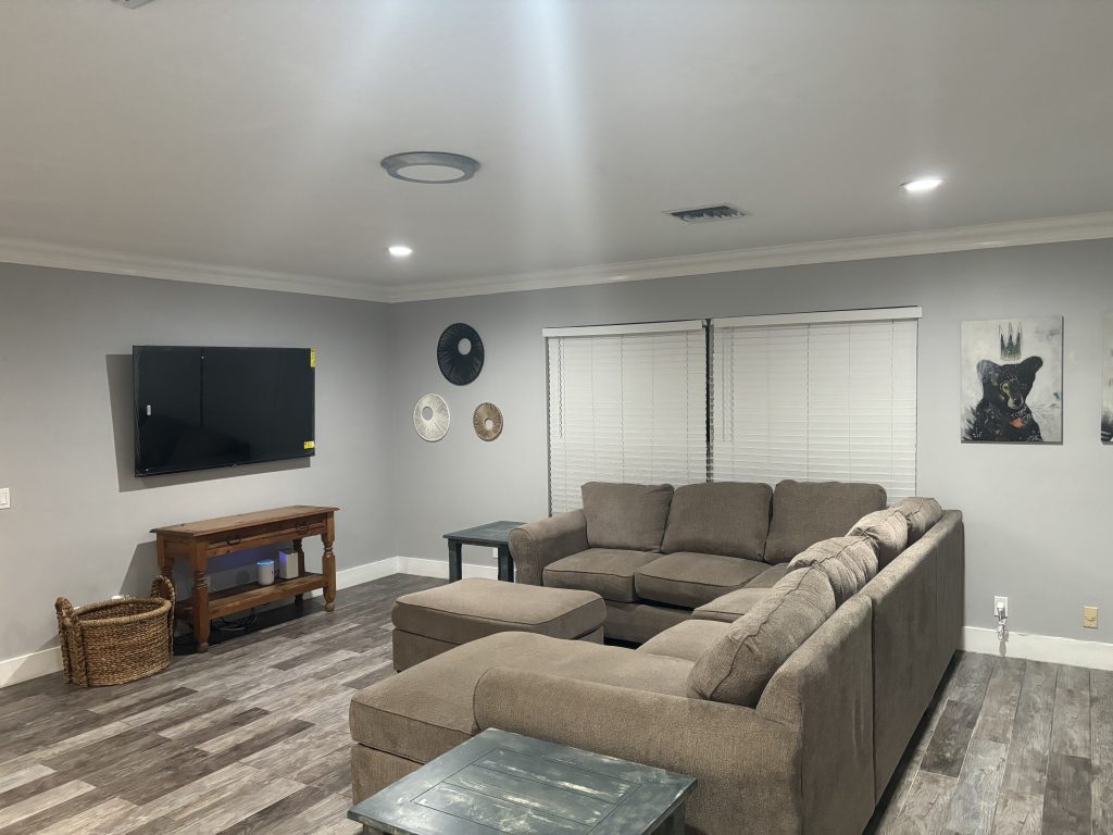 Living Room Sober House Living Pompano Beach