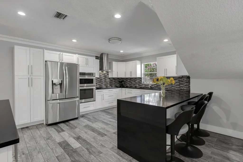 Pompano Beach Sober House Living Kitchen